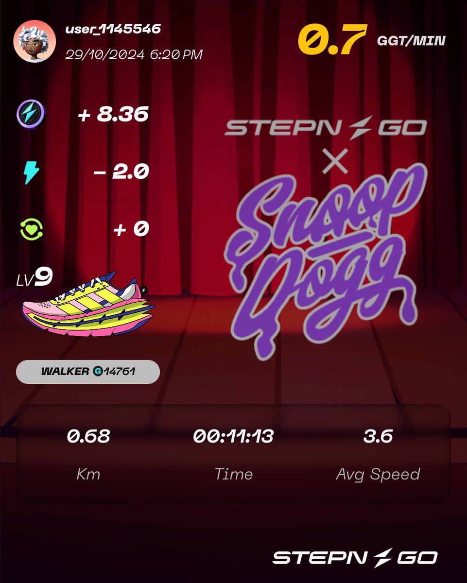 Day 2

#SnoopFtSTEPNGO 

<a href="/Stepnofficial/">STEPN GO</a>