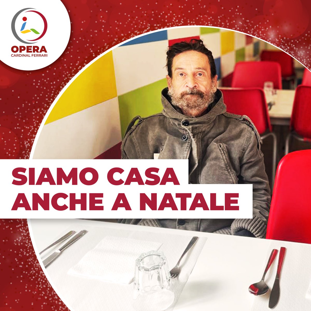 Siamo casa anche a Natale.

Sempre aperti 365 giorni l'anno, siamo la casa di chi non ha casa anche a Natale! 🎄

Sostieni con una donazione Opera Cardinal Ferrari, dal 1921 luogo sicuro di #accoglienza per le persone senza dimora! 🎁

Clicca qui 👉 operacardinalferrari.it/2024/10/22/sia…