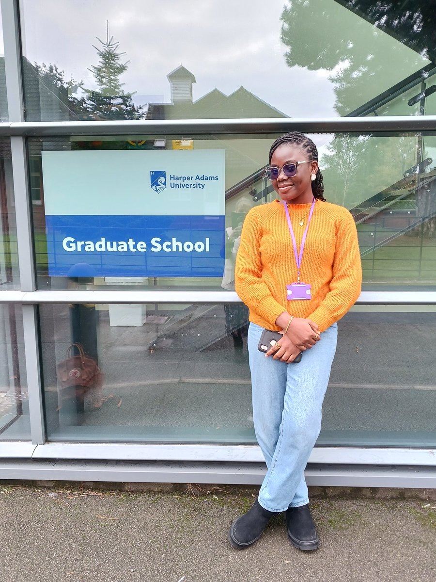 Welcome Helenha at Harper Adam's university