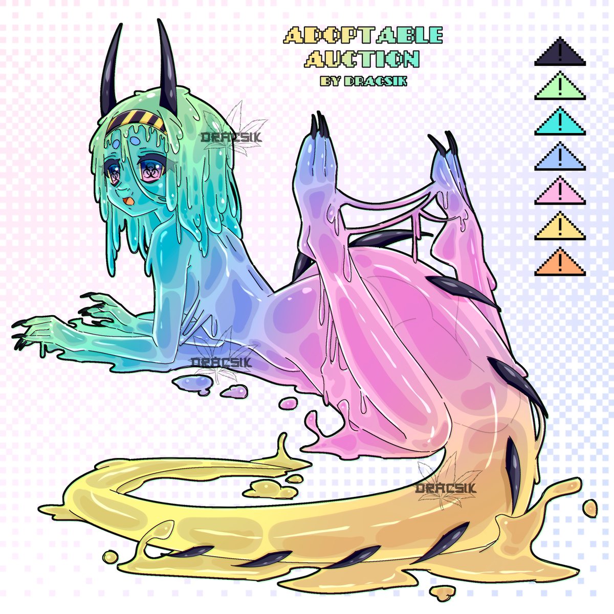 Toxic Slime Dragon Adoptable

ych.commishes.com/auction/show/3…