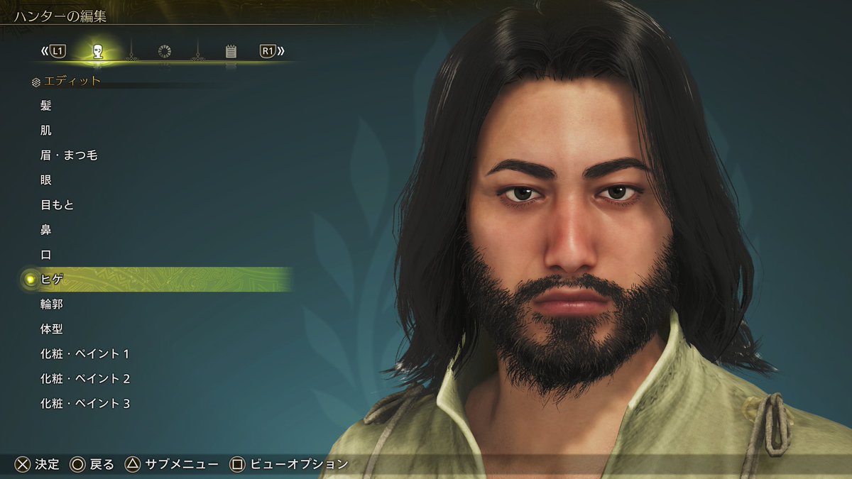 Kario_FF14xx's tweet photo. ワイルズのキャラクリやってくれ
山田孝之作れるから
#ワイルズ #山田孝之 https://t.co/qoaBrP1FJs