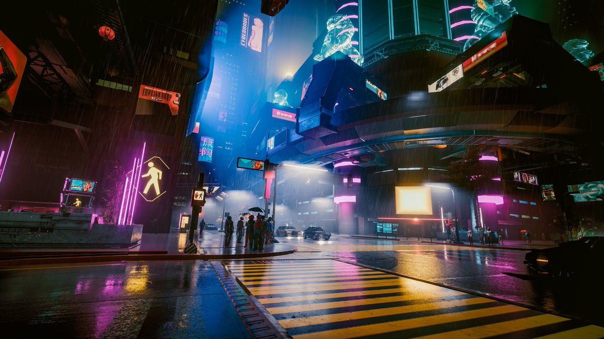 nf_real1's tweet photo. أجمل مدينه في عالم الألعاب Night City https://t.co/S5cTcKYn9k