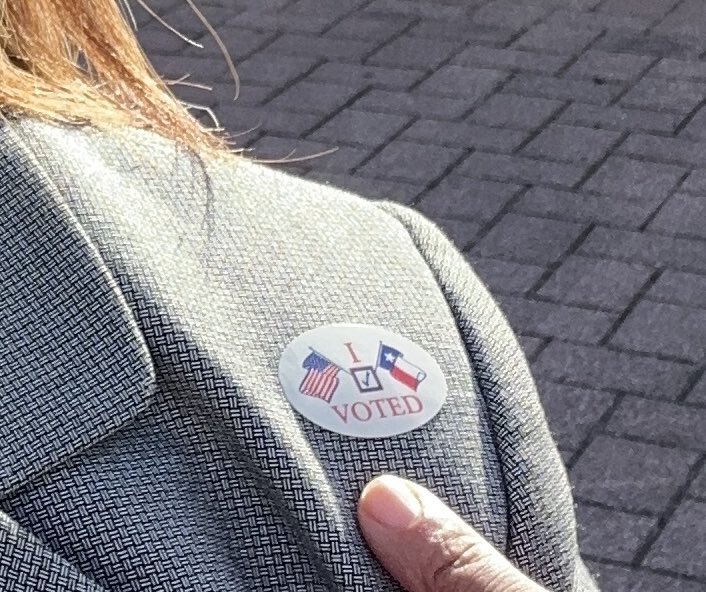 ReneeGsays's tweet photo. Earned my sticker — have you?

#Election2024 #VotingMatters https://t.co/XLM3O43Jol