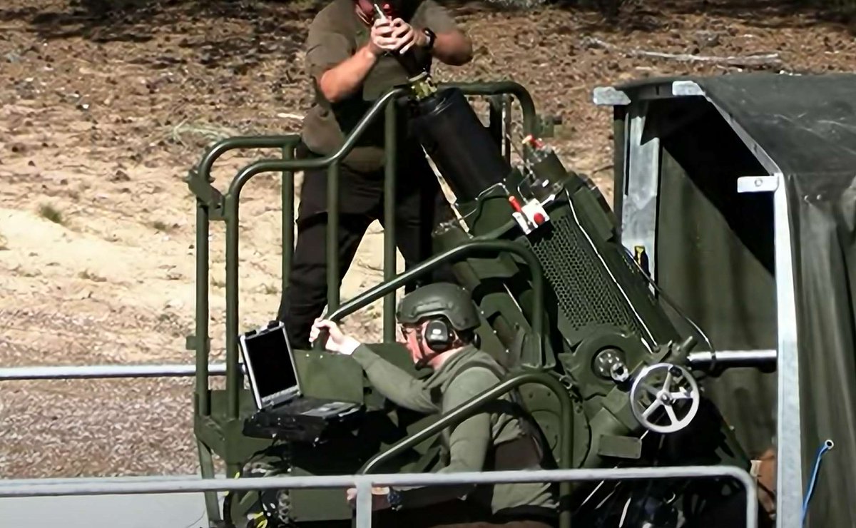 ArmyRecognition's tweet photo. #Patria from #Finland Unveils New Patria #TREMOS 120mm Wheeled #SelfPropelled #Mortar System.
https://t.co/5qcjxMTLSP @group_patria https://t.co/nfzRexV9U8