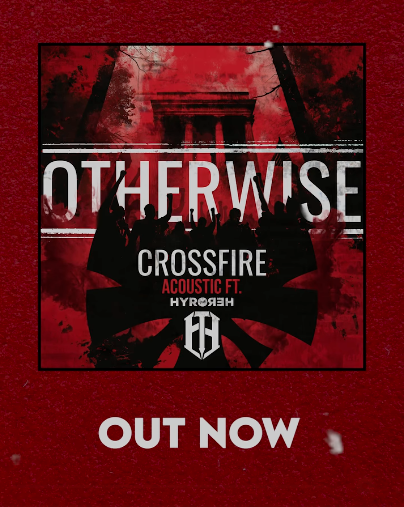 An acoustic version of "Crossfire" from <a href="/WEareOTHERWISE/">OTHERWISE</a> is out now and features <a href="/hyrothehero/">Hyro The Hero</a>. Song co-written by Curtis Martin and <a href="/RobEndling/">Rob Endling</a>.