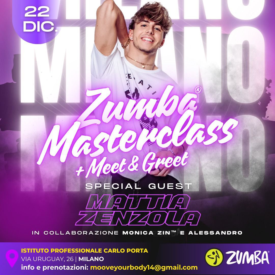 NinniGiulia's tweet photo. Milano 22 dicembre ore 10.30
#zumbamasterclass #meetandgreet https://t.co/oTwsAMZTY2