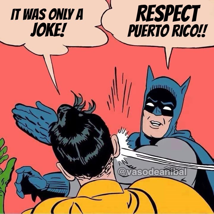 #RespectPuertoRico