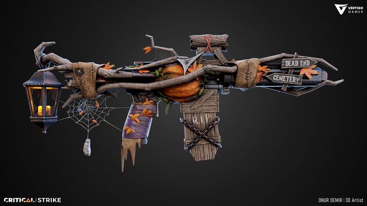demronurrr's tweet photo. Check out my latest artwork! 🚀 🕷️ 🎃 

Here is "AR15 | Webweaver" for our current halloween release "Witch's Curse" 🎃 🕷️ 🕸️ 

More on Artstation👇🏻
https://t.co/ziCmOk5GHY

#GameAssets #gameart #gamedev #Halloween #artstation
@ArtStationHQ https://t.co/LfnpzHVVMB