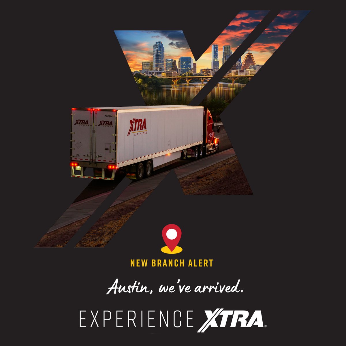 XTRA Lease Austin is now open!

Visit our new location at:
401 County Road 311
Jarrell, TX 76537

You can reach the branch at:
Phone # (512) 967-1160
Email: austin@xtra.com

#XTRAValue #TrailerLeasing #TrailerTracking #TheRightMix