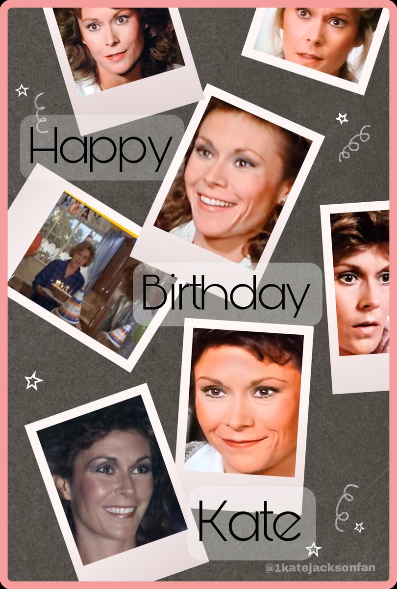 Wishing Kate a lovely birthday today October 29th.
HAPPY BIRTHDAY KATE!
#katejackson 
#scarecrowandmrsking
#happybirthday