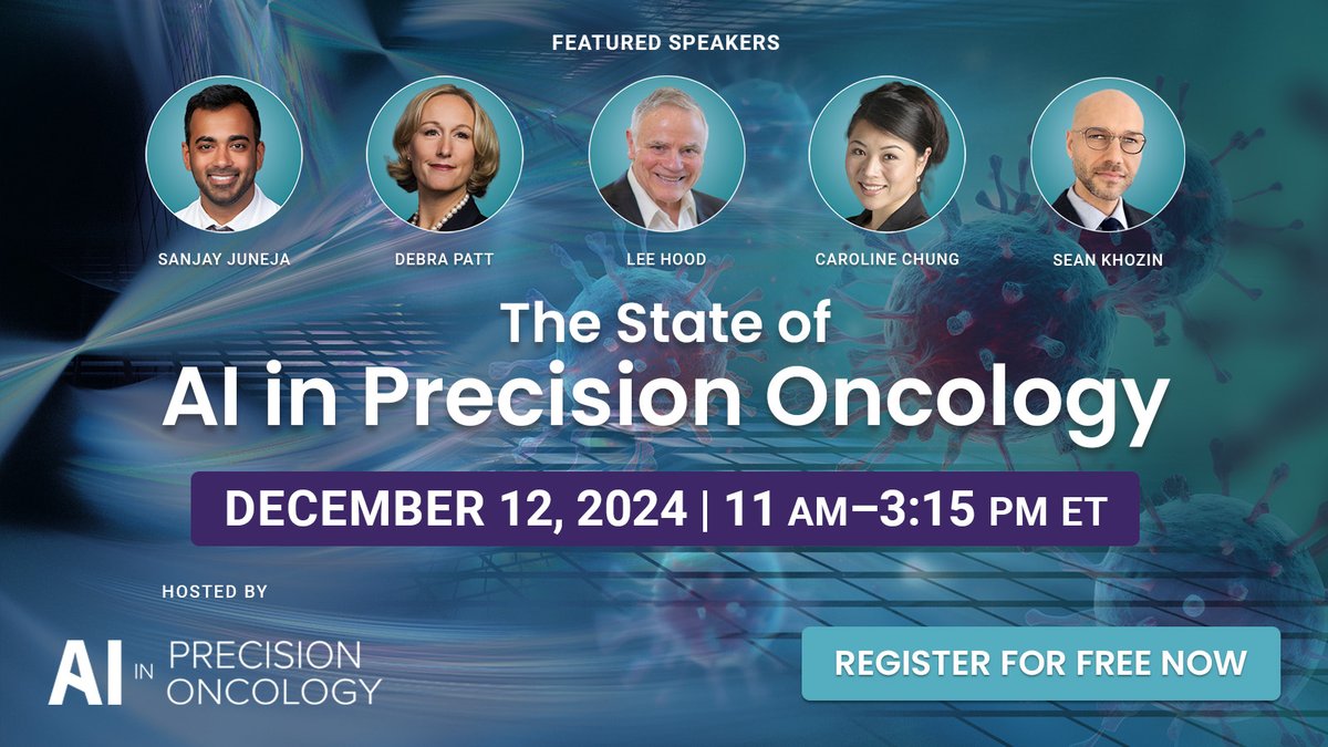 AI in Precision Oncology tweet media
