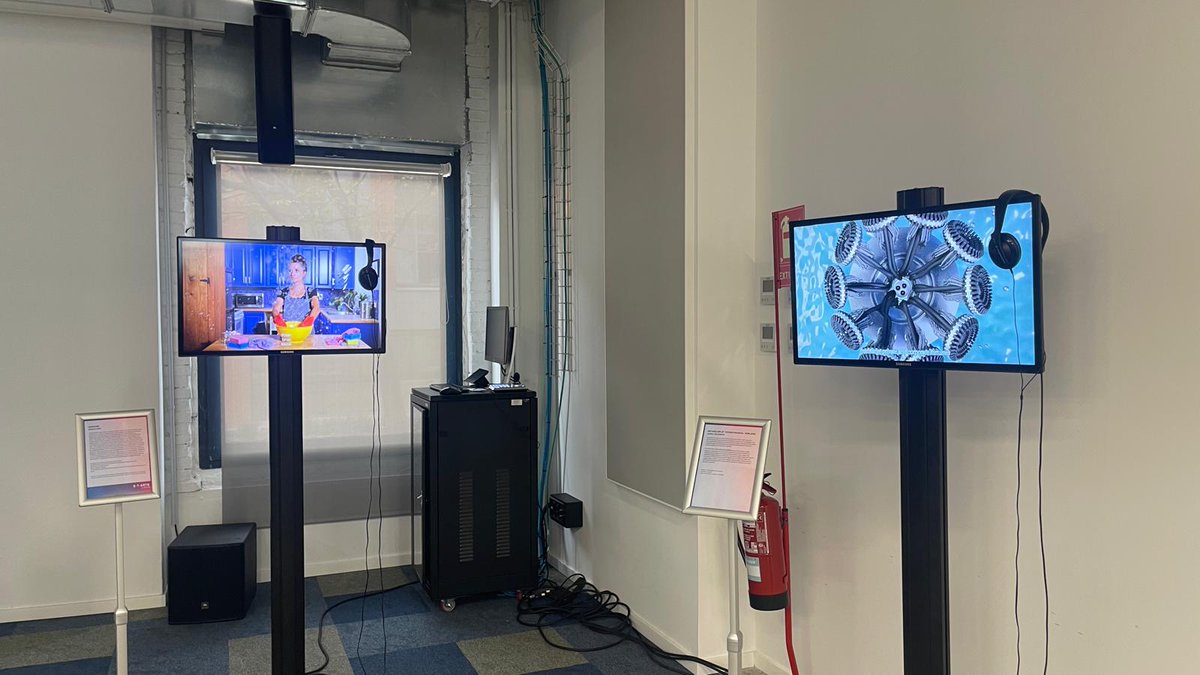 UOC Arts Humanitats (@uocartshum) on Twitter photo 👇🤩 Durant el simposi també es poden veure els pòsters i presentacions audiovisuals dels projectes dels residents del programa <a href="/STARTSEU/">STARTS</a> com <a href="/monicarikic/">Mónica Rikić</a>, @nico_maigret o <a href="/ChristianaKazak/">Christiana Kazakou</a>. 👇🤩 Durant el simposi també es poden veure els pòsters i presentacions audiovisuals dels projectes dels residents del programa <a href="/STARTSEU/">STARTS</a> com <a href="/monicarikic/">Mónica Rikić</a>, @nico_maigret o <a href="/ChristianaKazak/">Christiana Kazakou</a>.