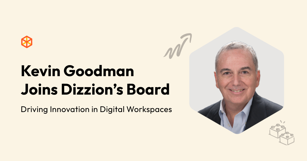 Kevin Goodman Joins <a href="/Dizzion/">Dizzion</a> Board: Driving Innovation in Digital Workspaces: dizzion.com/post/why-kevin… &gt;&gt; great message from Kevin; love it when a plan comes together!