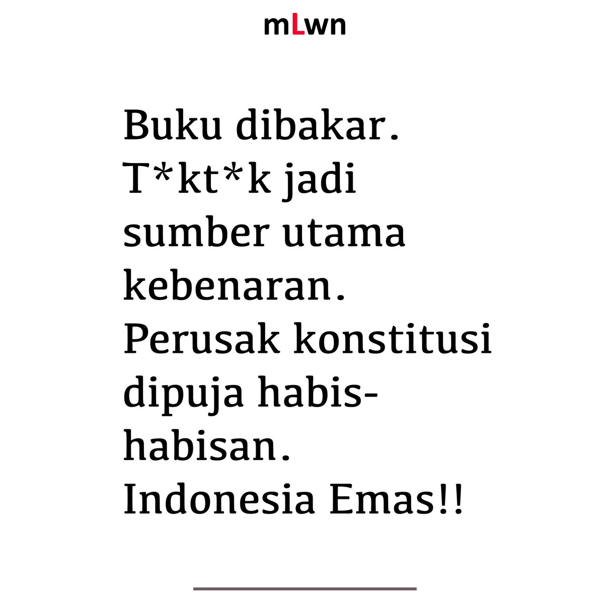 mLwnAdalahKunci's tweet photo. . https://t.co/QjlDGrZmd4
