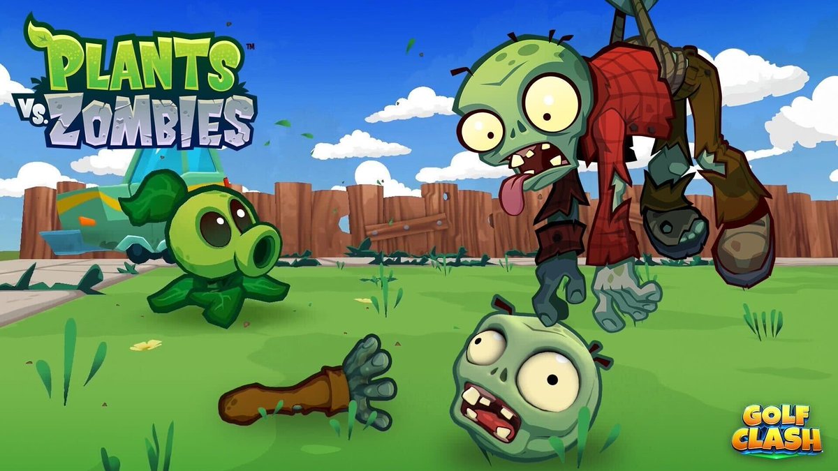 PlantsvsZombies's tweet photo. We've teamed up with #GolfClash to bring Plants vs. Zombies straight to the greens with a limited-edition ball, available October 29th and 30th!🌿🧟 Download Golf Clash now! https://t.co/xBwxPqbpER and grab yours while you still can! #plantsvszombies #pvz https://t.co/hdOt1RVYra