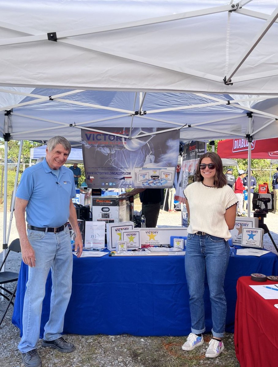 VictoryWeld's tweet photo. LAST week 👉

Victory at Open Houses! We support our customers as they support theirs! 

#victoryweldingalloys #welding #weldingdistributor #welder #weldernation https://t.co/IezOaSlh04