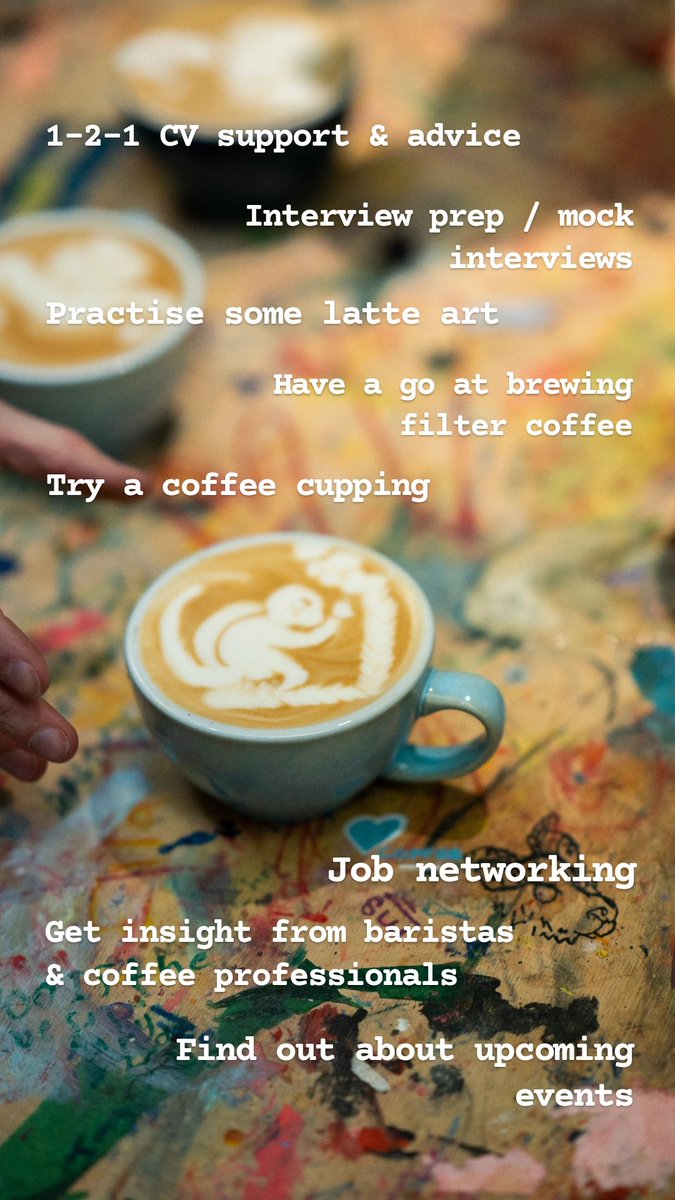 Boss & Brew Academy CIC (@bossandbrew) on Twitter photo ☕️BOSS & BREW DROP-IN☕️
This Thursday 31st October <a href="/theCentre/">Wales Millennium Centre</a>, 1pm to 6pm, myself, Will of <a href="/meccoffeeltd/">Mec Coffee</a>, and a team of volunteers will be supporting YP with everything from coffee skills to CV writing & job prep advice!
Please share with local groups or YP who could benefit 🙌 ☕️BOSS & BREW DROP-IN☕️
This Thursday 31st October <a href="/theCentre/">Wales Millennium Centre</a>, 1pm to 6pm, myself, Will of <a href="/meccoffeeltd/">Mec Coffee</a>, and a team of volunteers will be supporting YP with everything from coffee skills to CV writing & job prep advice!
Please share with local groups or YP who could benefit 🙌