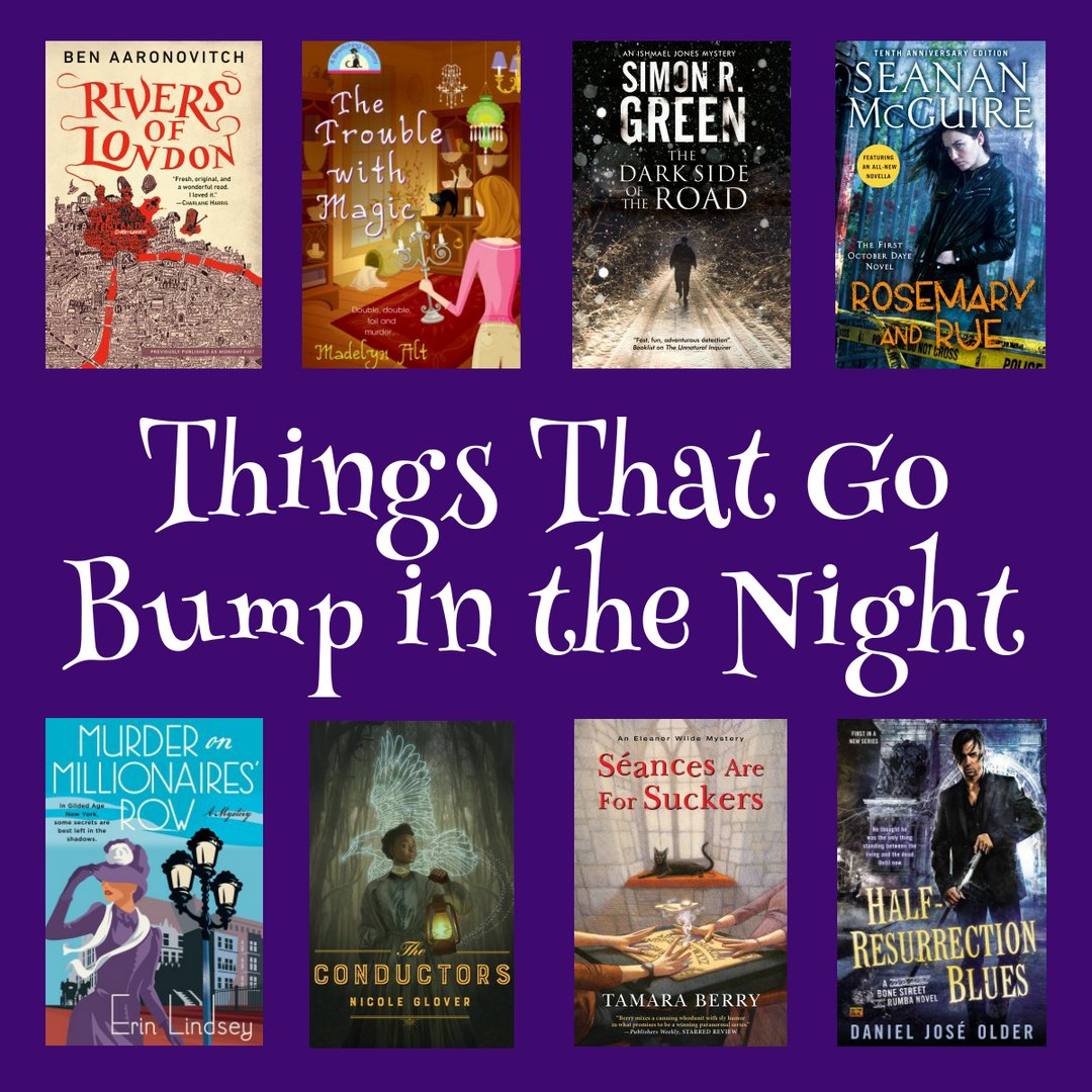 Get into the spooky feeling with these paranormal mysteries!

libcat.arlingtonva.us/MyAccount/MyLi…