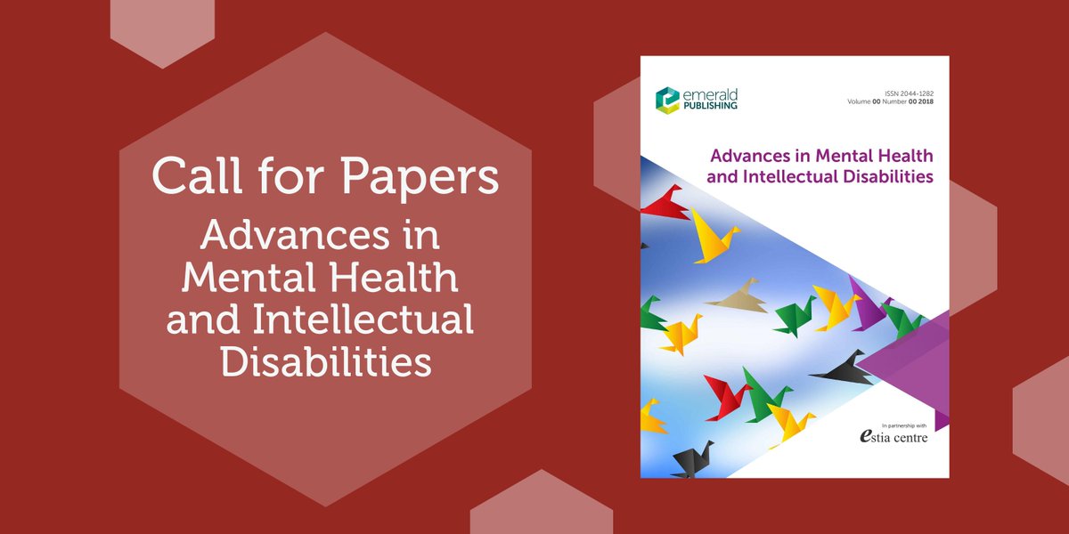Call for papers! #AMHID is welcoming research on intellectual #disabilities, #autism, and offending behavior. Topics include risk assessment, treatment approaches, and service user needs. 

Learn more here: bit.ly/3YmsneV 
<a href="/VerityChester/">Verity Chester</a>