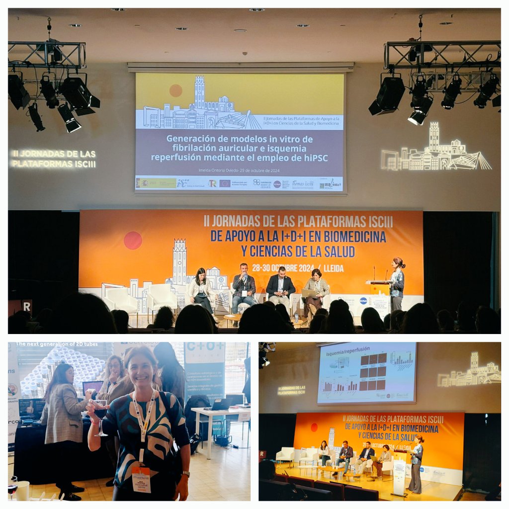 BiobancoLaFe's tweet photo. #IIJornadasBiobancosBiomodelos

🎙😲 ¡Excelente comunicación de nuestra compañera #ImeldaOntoria!

☝️ Modelos #InVitro de fibrilación auricular e #isquemia repercusión mediante #hiPSC.

FELICIDADES‼️👌

#Organoides🫀 #SomosLaFe🏥 https://t.co/tELab6n5rb