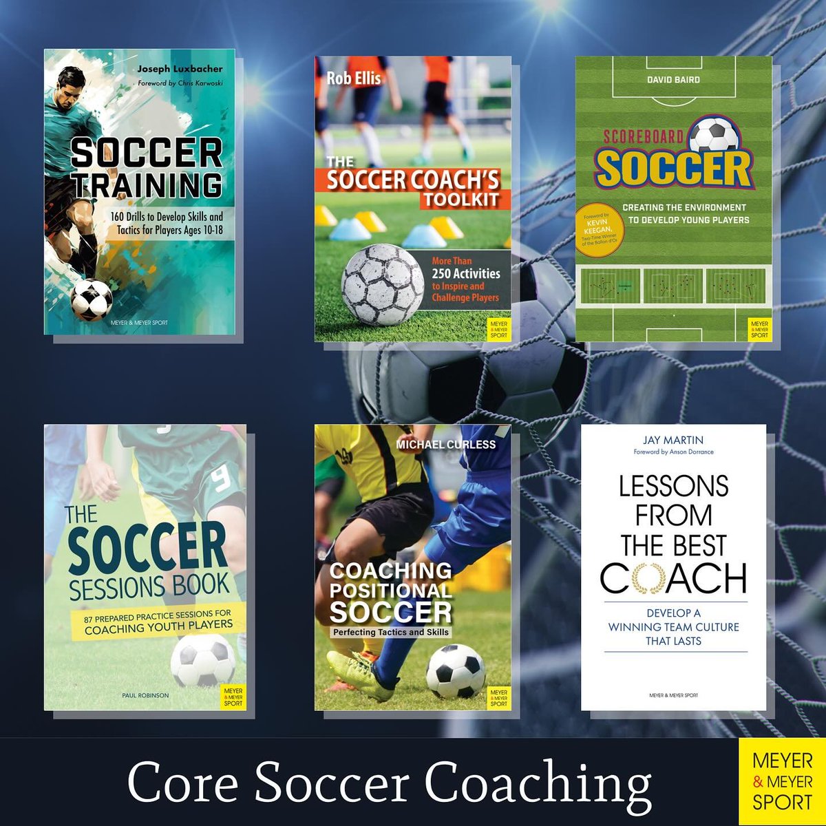 sports_meyer's tweet photo. We've some great books for #soccercoaches - available now through your favourite book retailer. #soccerdrillsforkids #grassrootsfootball #scoreboardsoccer #jaymartin #soccersessions #booksforcoaches #meyerandmeyersport #thesportspublisher #sportsbooks https://t.co/gDDgJoTSKv