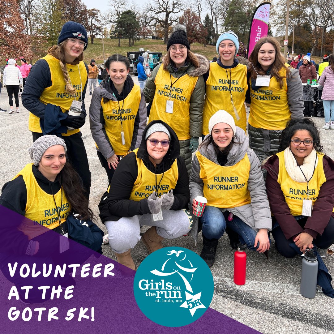 Help our #GOTRSTL5K participants stay on track as a Course Marshal on Saturday, November 16th! To learn more about this volunteer opportunity and others, visit gotrstl.org/5k 

Thank you to our sponsor, @bpvstl for their continued support!