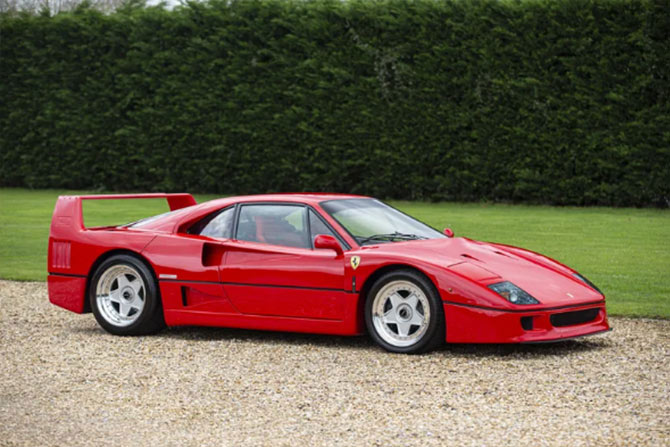 talacrest's tweet photo. Lovely #Ferrari F40 just found a new home with a collector in Europe - https://t.co/lb6n0yQXLM https://t.co/m0asXXubZI