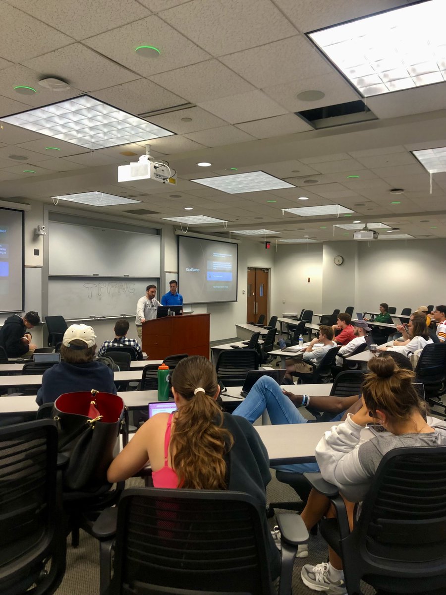 TulanePFNC's tweet photo. Yesterday, the Tulane Football Negotiation Competition board held its 2nd salary cap meeting of the year, exploring NFL contract strategies like void years, bonuses, dead money &amp; cap space. Ready to tackle negotiation tactics next!

#TulaneLaw #SportsLaw #NFL #TPFNC #SalaryCap https://t.co/UIZRzZD2zZ