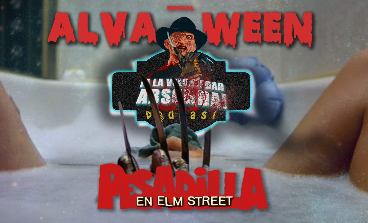 Absurders!!! Llega #Halloween y con él nuestro irremediable especial al respecto 🎃 En su 4️⃣0️⃣ aniversario repasamos 'PESADILLA EN ELM STREET' de Wes Craven 😴🥊🔪😱🩸

🔴 Grabación en directo hoy a eso de las 19:30h en twitch.tv/velocidadabsur… 

#ALVAween🎃