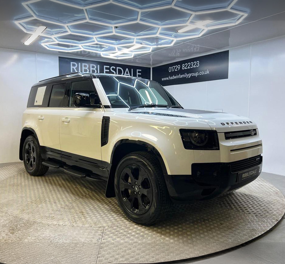 🌍 Check out this Land Rover Defender 110 3.0 D300 X-Dynamic SE, now available.

With powerful performance and rugged style, it’s built for any terrain.

Ready to make it yours? - tinyurl.com/ypt8e465

#defender110