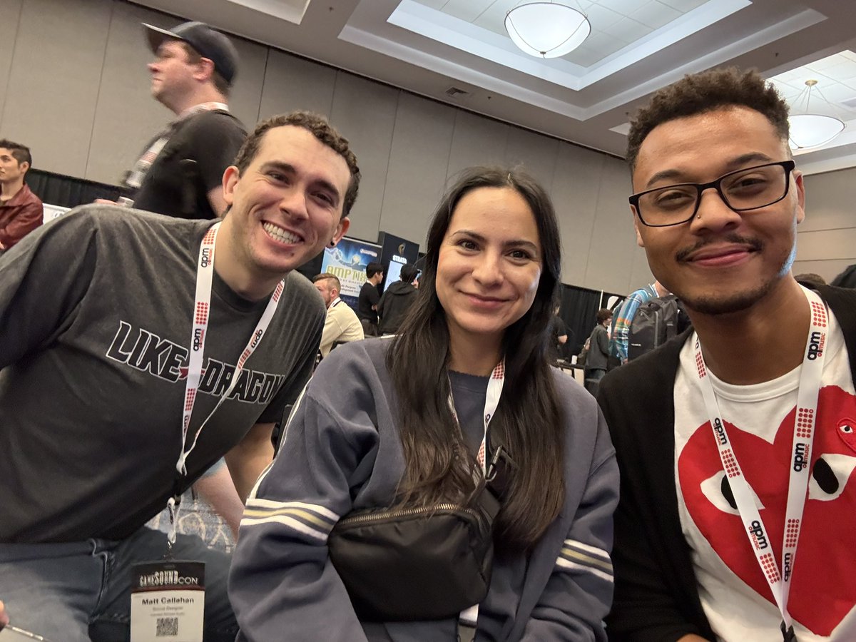 carsonalewis's tweet image. Found some friends! #gamesoundcon