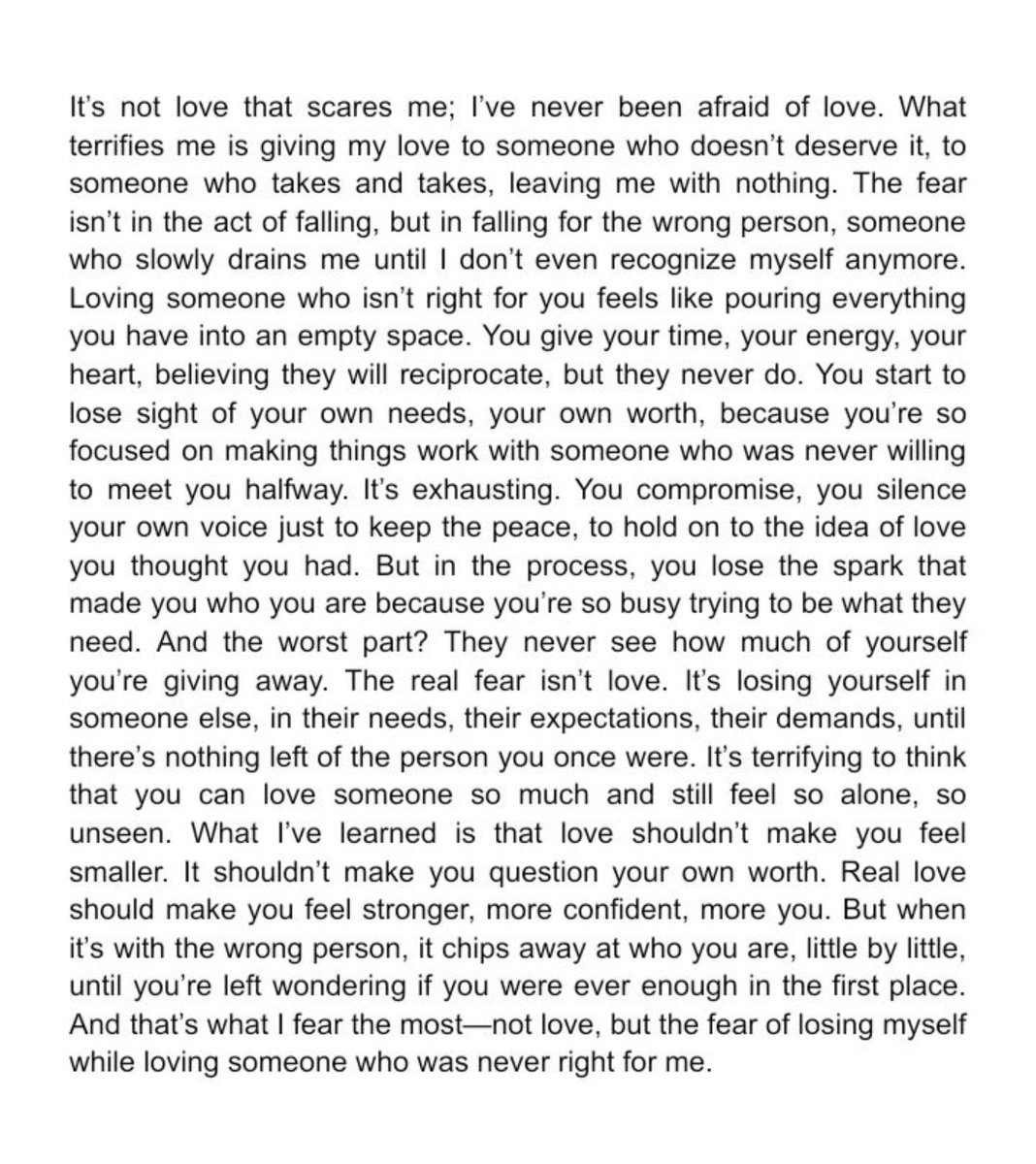 Liminal1988's tweet photo. It's not love that scares me,... https://t.co/BFKvl6J3rK