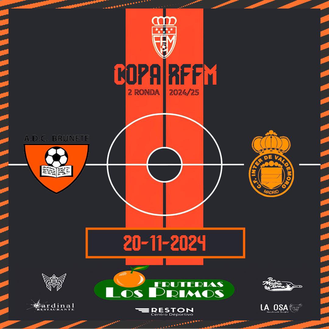 intervaldemoro's tweet photo. ¡ Ya tenemos rival en la segunda ronda de la 🏆 @RFFM_oficial ! Visitaremos al @BruneteAdc el próximo 20 de Noviembre 👋🏻🫶🏻 https://t.co/WV8tmTNrHd