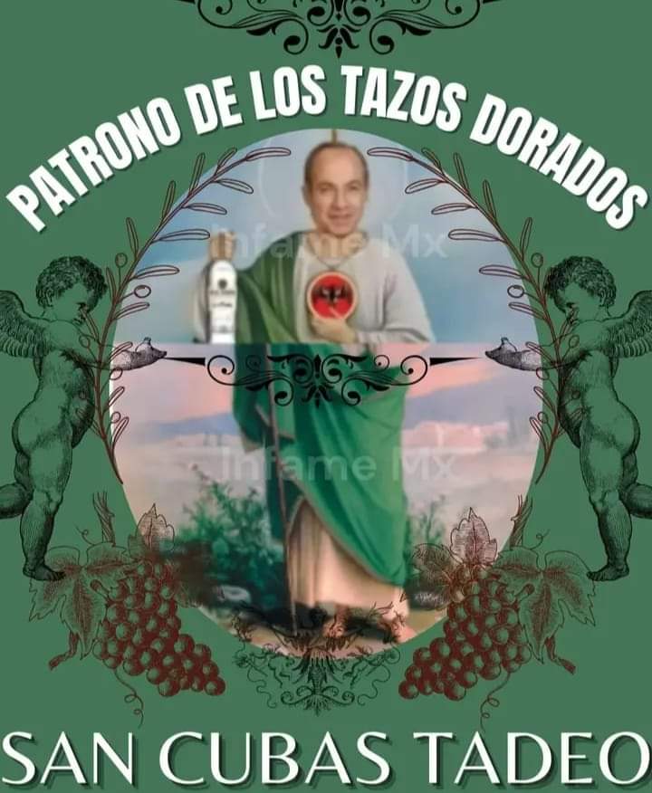 SAN CUBAS TADEO.
#HayPocosPeroLeSiguenRezando