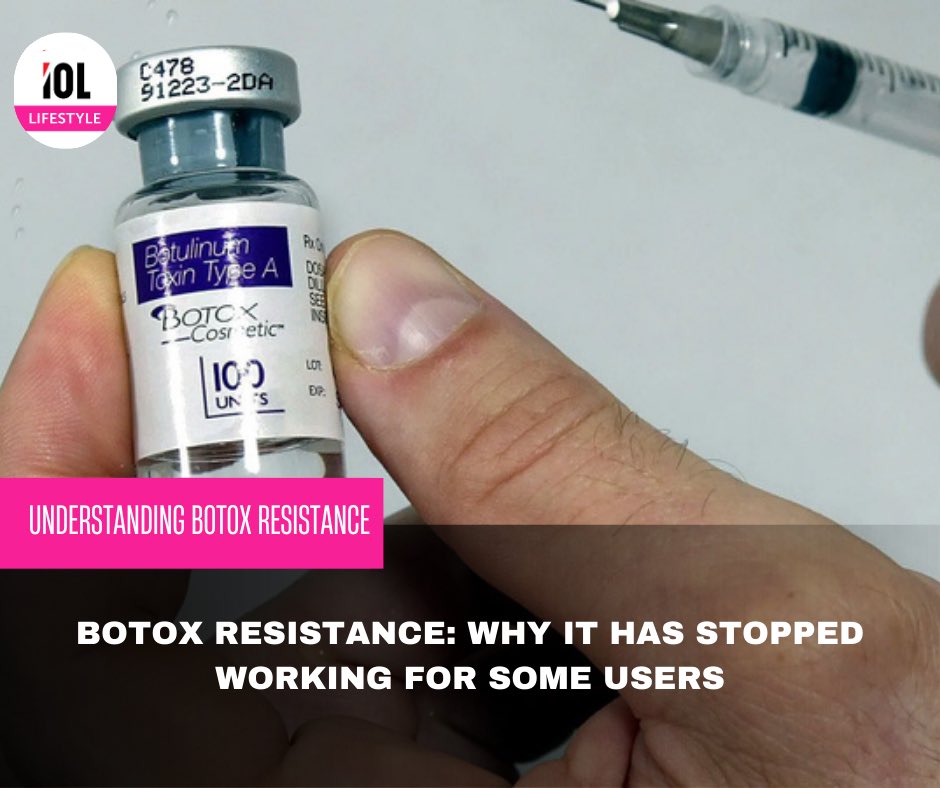 IOL's tweet photo. Botox, a first-generation neurotoxin widely used since the 1970s, has long been the go-to solution for smoothing wrinkles by temporarily paralysing facial muscles.
https://t.co/d6t43cjuow
#lifestyle #beauty #botox #botoxresistance #facialmuscles https://t.co/j67sjT0Jul