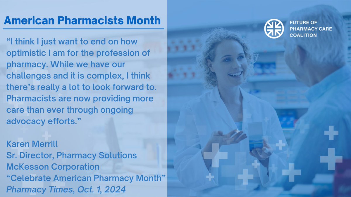 During #PharmacistsMonth, we join <a href="/McKessonPolicy/">McKesson Policy</a> in thanking ECAPS bill champions <a href="/SenJohnThune/">John Thune</a> <a href="/MarkWarner/">Mark Warner</a> <a href="/RepAdrianSmith/">Rep. Adrian Smith</a> <a href="/RepSchneider/">Rep. Brad Schneider</a> for their leadership on #S2477 and #HR1770 to ensure senior access to essential pharmacist services. Let’s see ECAPS across the finish line!