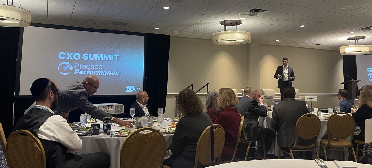 davidwsides's tweet photo. Yesterday’s CXO Summit at #NextGenUGM24 was a fantastic opportunity for our leaders to connect and gather valuable feedback from ambulatory leaders nationwide. We reviewed our CXO survey results, which underscored the importance of efficiency and a seamless experience for both patients and providers—key areas we are focused on delivering for our clients. We also heard from CXOs in different specialties who are generating incredibly impressive outcomes with their NextGen solutions.