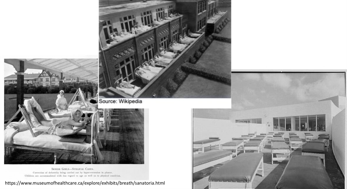 All I’m asking is that inpatients if possible get 20 minutes of natural sunlight each day in addition to standard medical treatment. This is not expensive, not hard to do and it’s definitely not a new therapy. Its what we used to do: