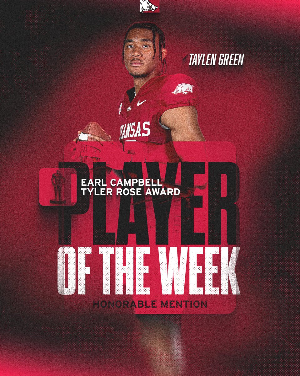 The honors continue to roll in for <a href="/taylengreen17/">Taylen Green</a>!