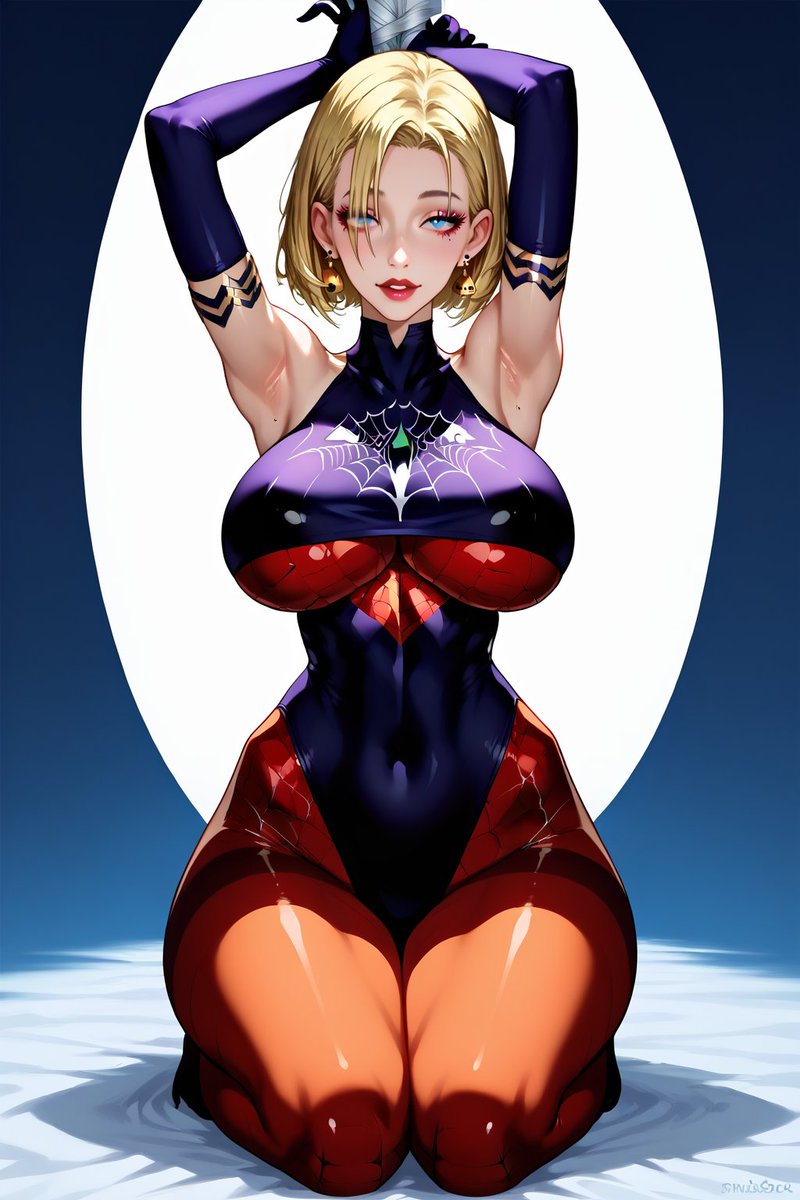 aniani_h's tweet photo. halloween ver #spiderwoman  #spidergirl https://t.co/ztMdwuoZHM