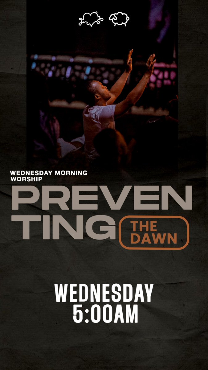 FirstLoveCenter's tweet image. We cannot wait for another blessed time of worship tomorrow.

Join us for 'Preventing The Dawn' at 5am GMT TOMORROW on the First Love Center's Twitter, Facebook and YouTube platforms.

Don't miss it!

#Preventingthedawn