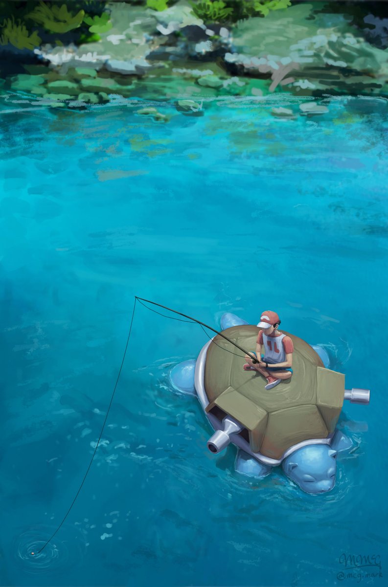 untitledanim8's tweet image. it's just me and you till the end 🥹

artwork provided to us by @mcgmark 

#blastoise