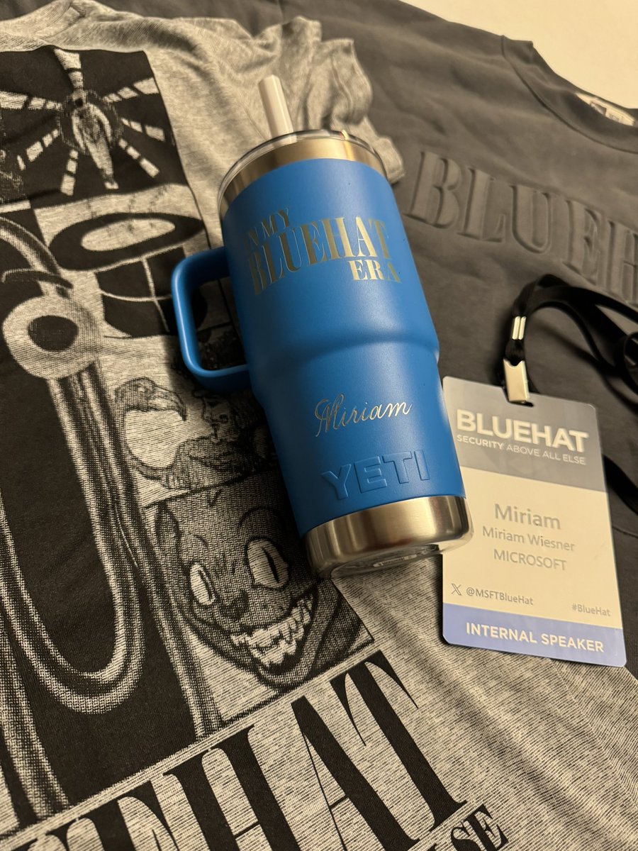 Today’s the big day of my presentation at <a href="/MSFTBlueHat/">Microsoft BlueHat</a> ! Make sure to not miss it - Track A - 2:20 pm PDT!

Echoes of intrusion: Demystifying MS Graph API attacks

#BlueHat