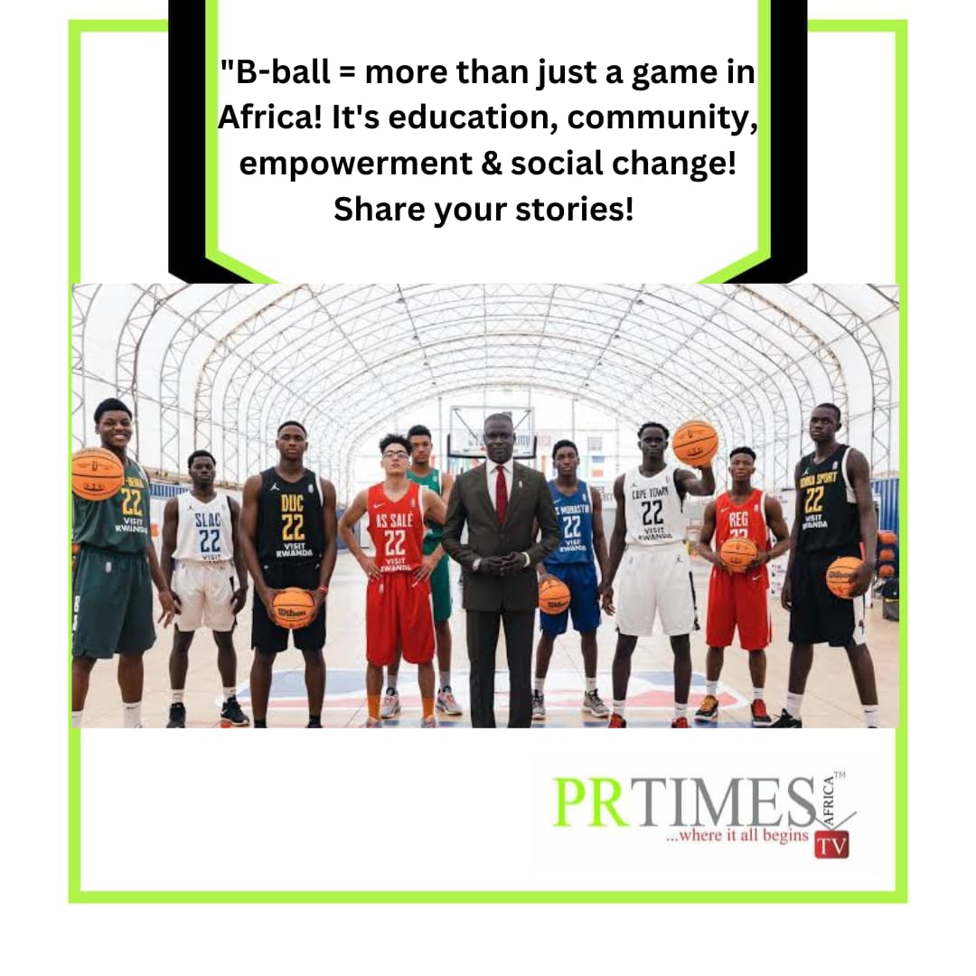 PrtimesS's tweet photo. "PR Times Africa Sport presents Basketball and You!

B-ball is more than just a game in Africa! It's education, community, empowerment &amp; social change!

Share your story and join the movement! #BasketballForChange 
#AlexIkwechegh #AsariDokubo Nigeria and South African sports https://t.co/ayQJF853zg
