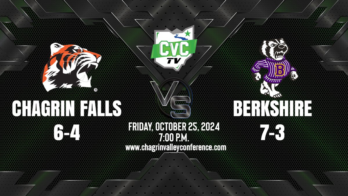 The people have spoken.

chagrinvalleyconference.com