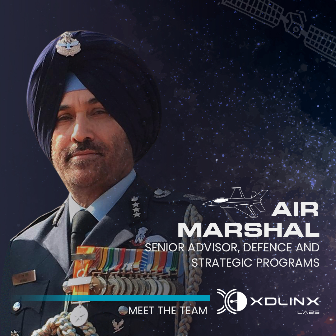 We are immensely proud to announce that Air Marshal GS Bedi (Retd), an eminent authority in aviation and defence, is joining XDLINX Space Labs.

Know more: linkedin.com/feed/update/ur… 

#team #defence #satellite #space #spaceandresearch #technology #inspace #isro