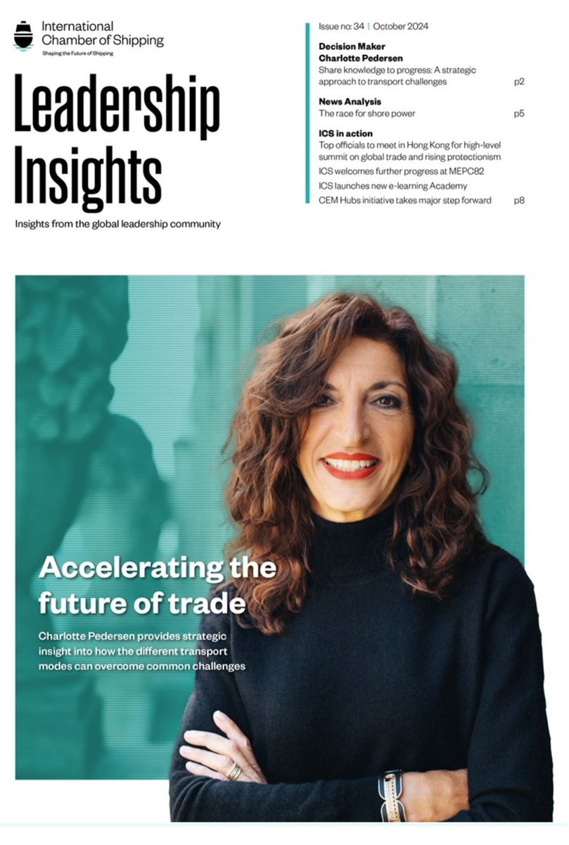 🌟📖Our latest Leadership Insights publication has just been published!

Find out more here: ics-shipping.org/news-and-press…