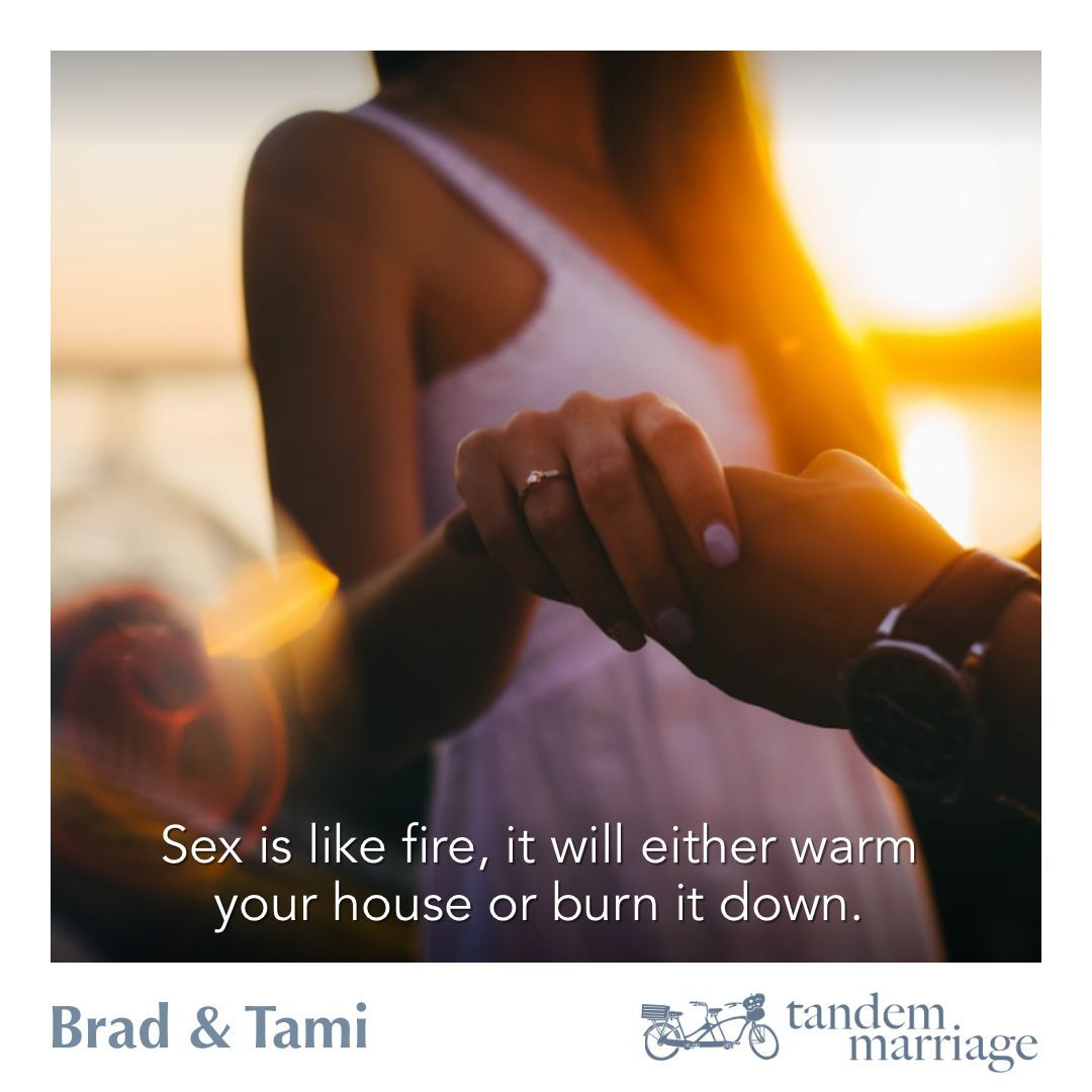 TandemMarriage's tweet image. Sex is like fire, it will either warm your house or burn it down.
Sex has a MUCH greater impact on you AND your marriage than you think. 
 
TandemMarriage.com/sex
 
#guygetsgirl #inspirebyexample #TandemMarriage #MarriageGoals #wives #husbands #twoarebetterthanone #sexisfire