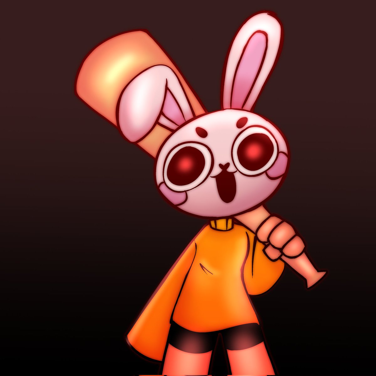 #cringetober2024 Day 28 Mascot Horror 

Oops i forgot to post here yesterday :^)