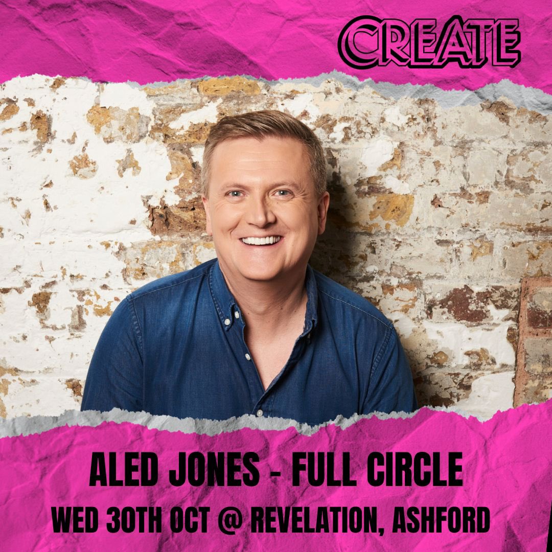 🎶TOMORROW NIGHT
@revelationashford get ready for the one and only Aled Jones 🎶
After 40 years in the business, <a href="/realaled/">Aled Jones</a> is looking back on a remarkable career with a one-man show, that will feature never-before-heard music &amp; tales #choosecreate 

createmusicvillage.co.uk/events/aled-jo…